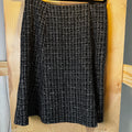 Rafaella Black Tweed Skirt 1990s