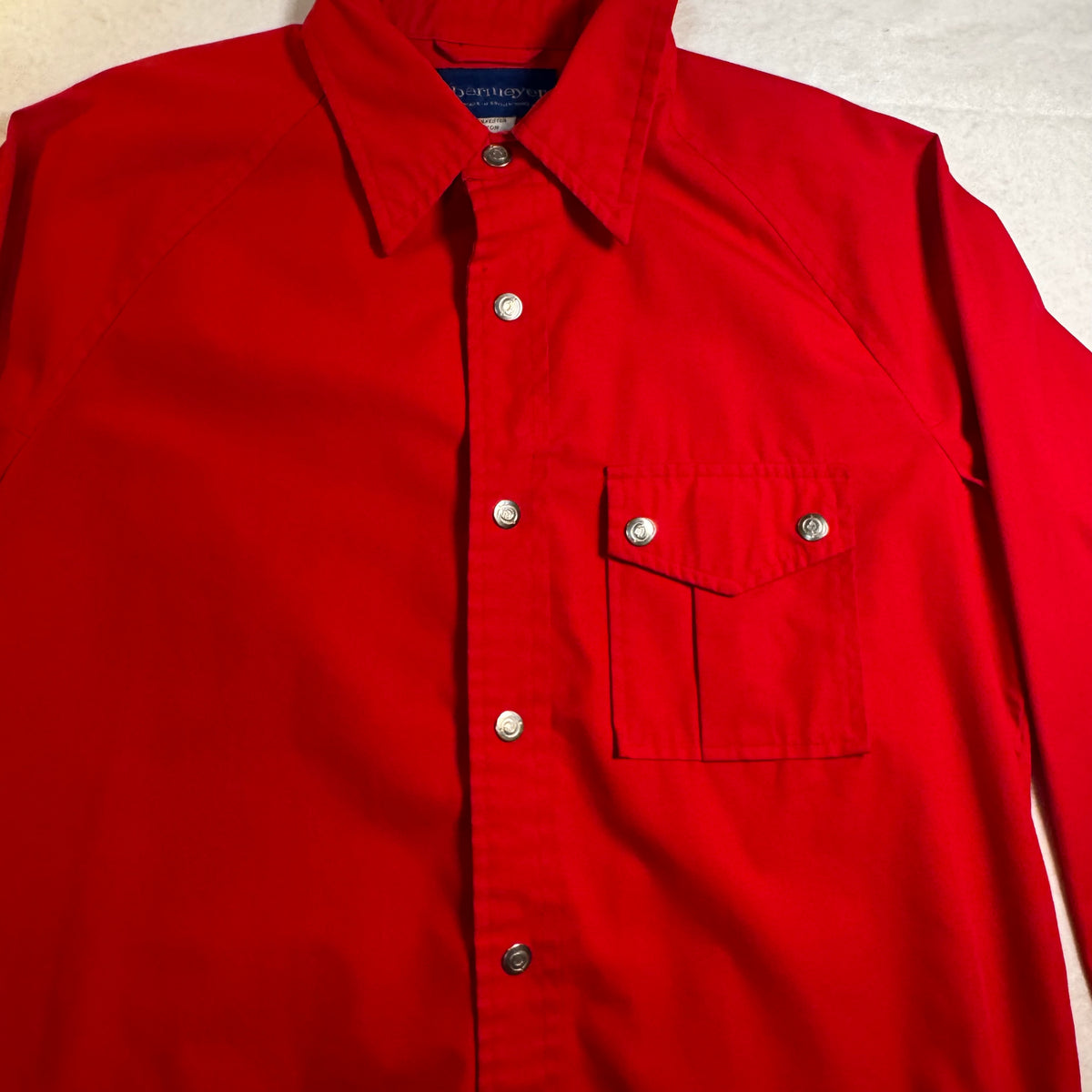 1970s Red Obermeyer WindShirt