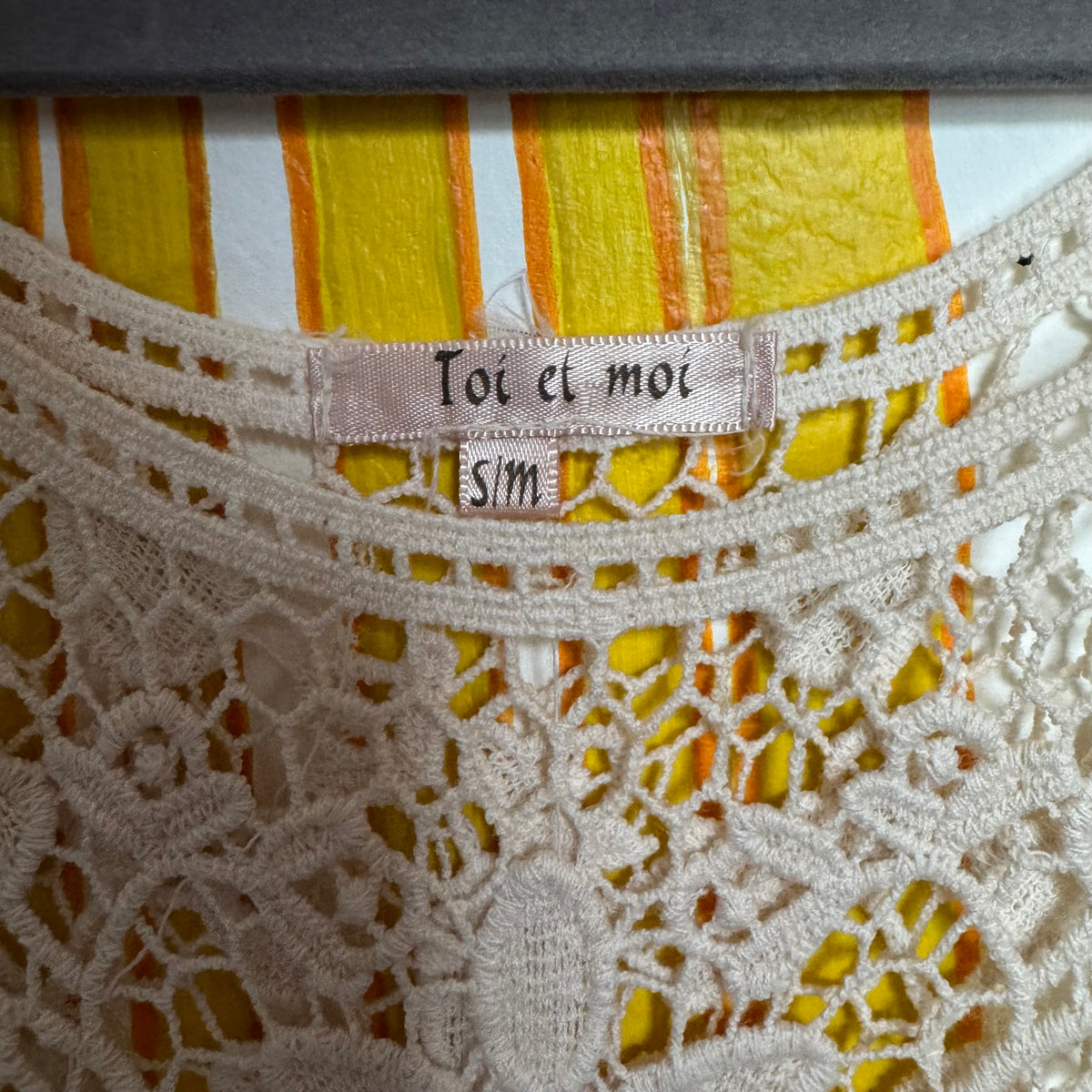 Toi et moi Crochet Tank Top