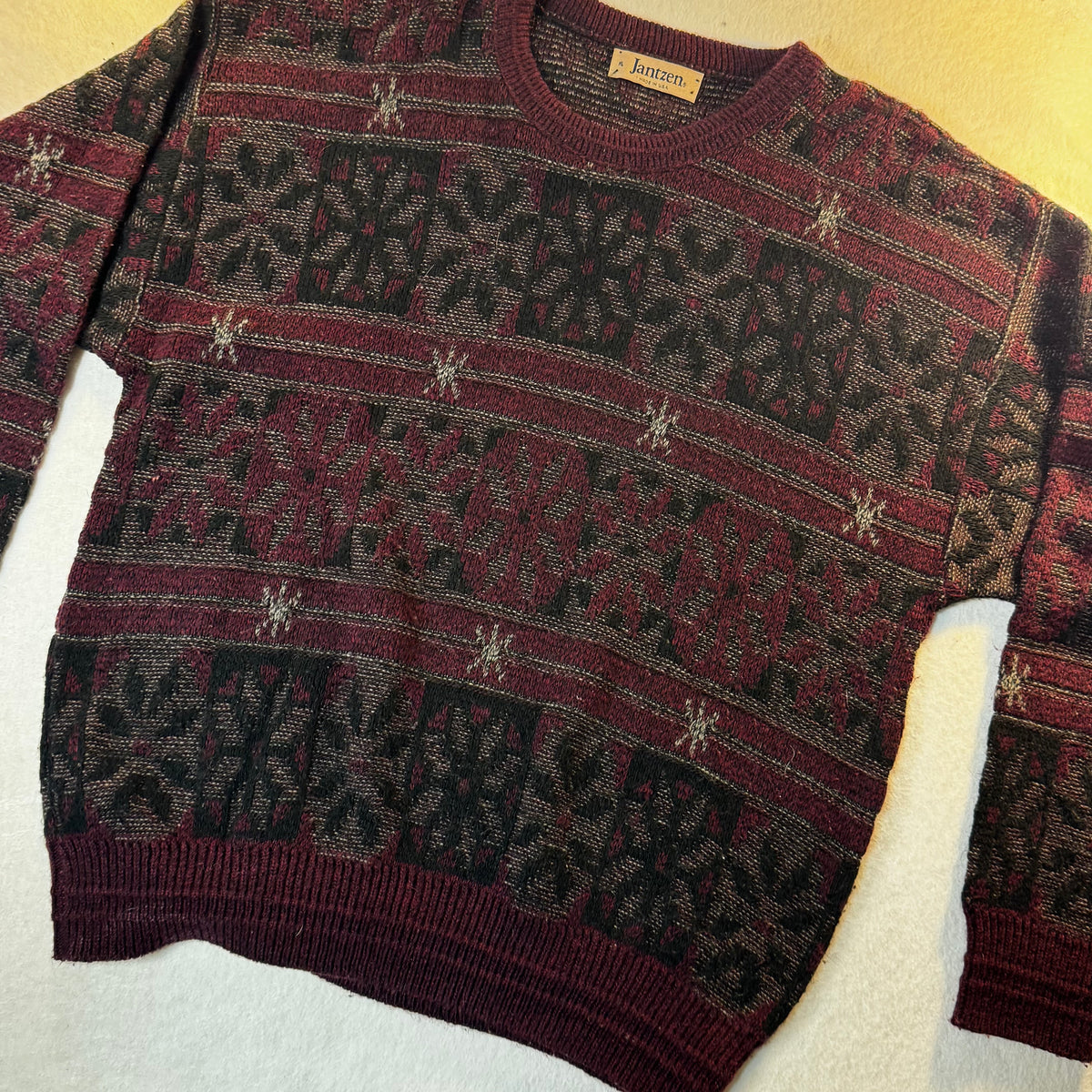 1980s Jantzen Textured knit Sweater
