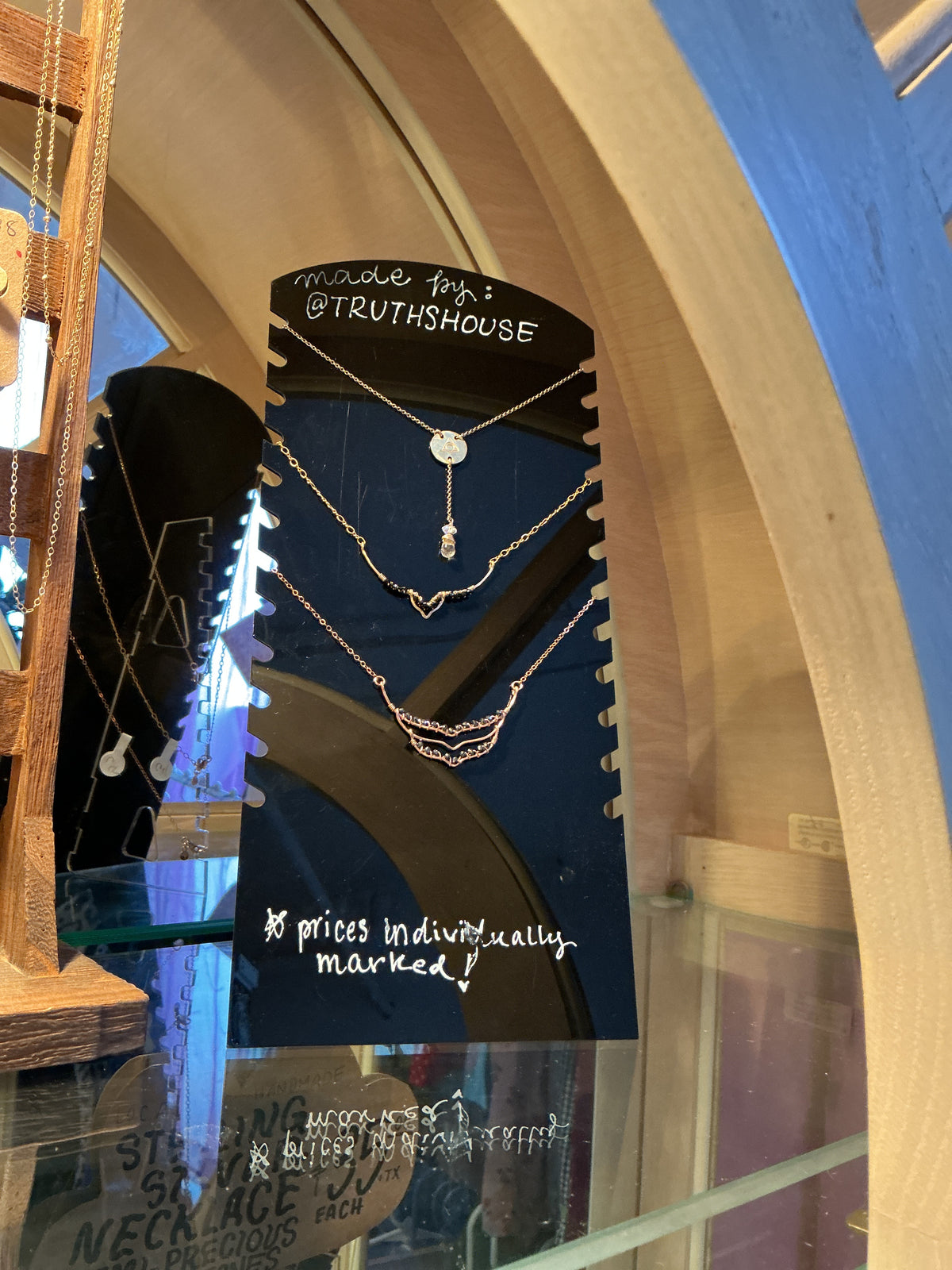 Ruth’s 14k gold statement necklace