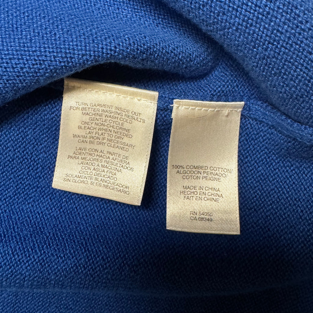Jones New York Blue Knit Cardigan