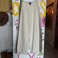 Zara Cotton double striped Sweatpants