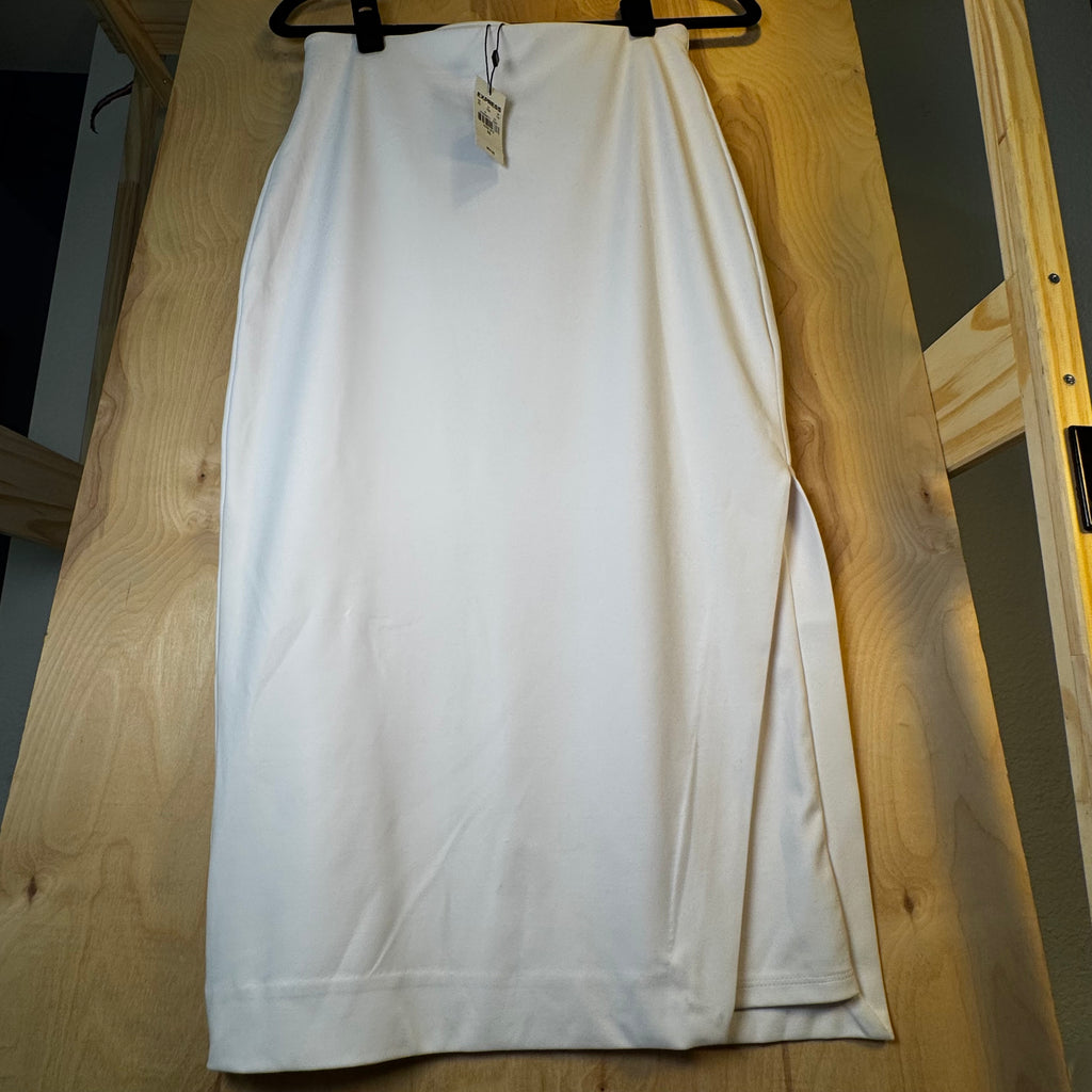 NWT Express White Maxi Skirt