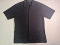 Havanera Black Tonal Embroidered Guayabera