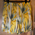 Tommy Bahama Yellow Bamboo Swim Trunks y2k