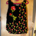 Platinum Floral Tank Top 90s