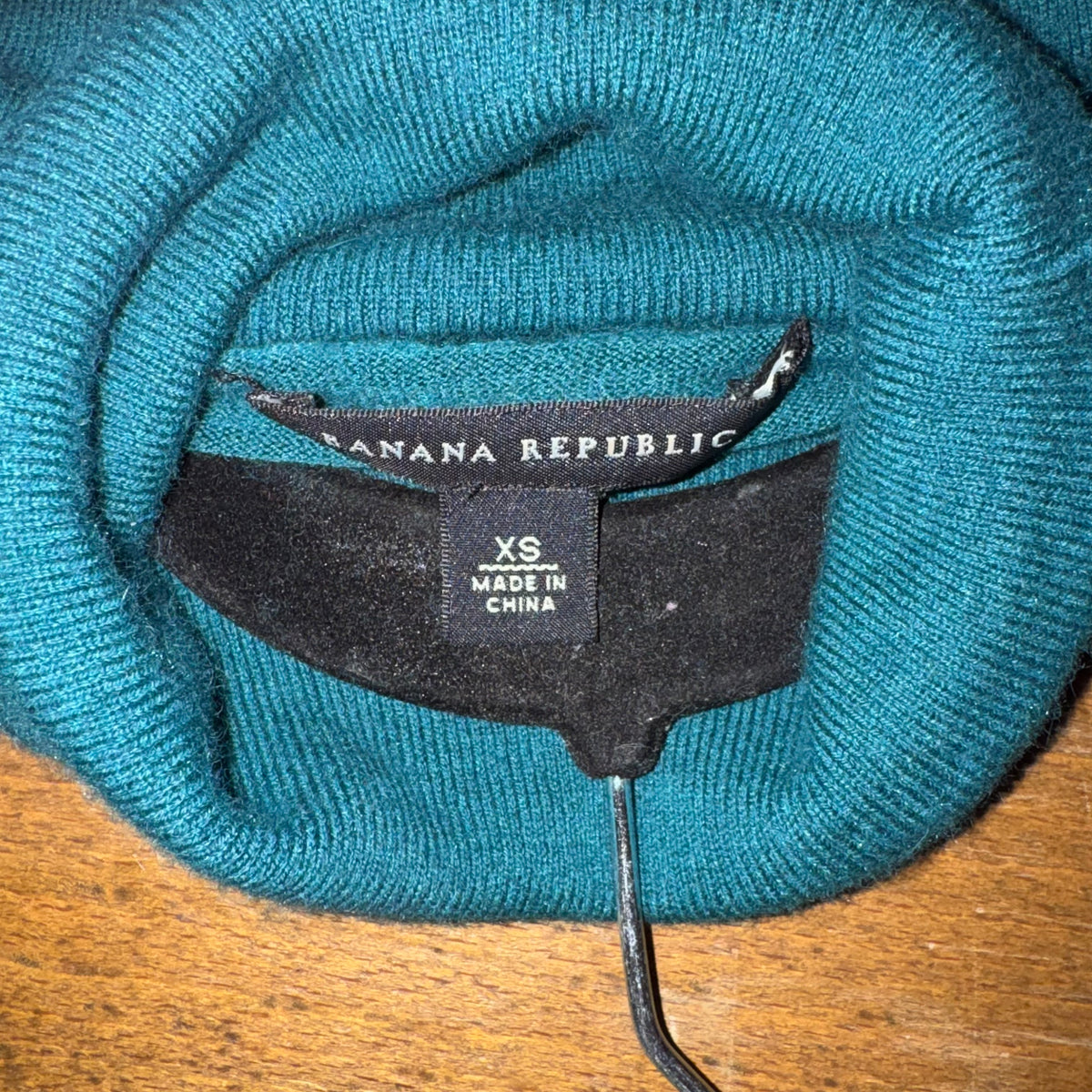 Banana Republic Teal Turtleneck