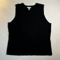 Knit Black Rayon Vest