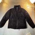 Koolaburra by UGG Black Corduroy Puffer Jacket