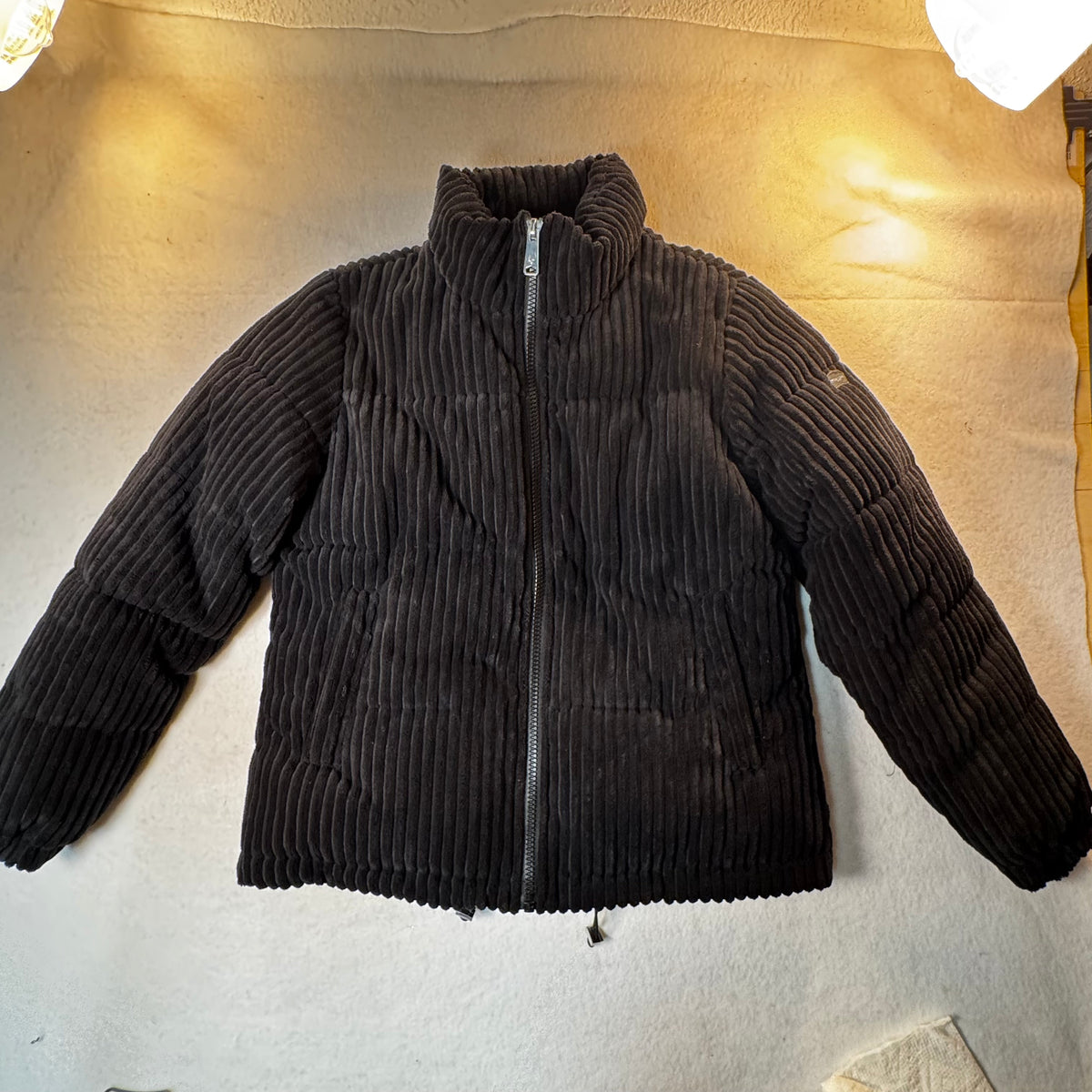 Koolaburra by UGG Black Corduroy Puffer Jacket