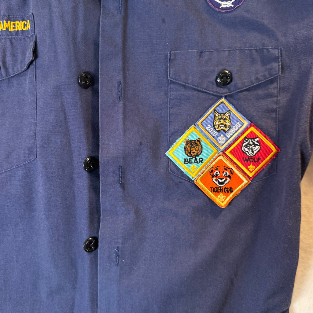 Cub Scouts Navy Uniform top