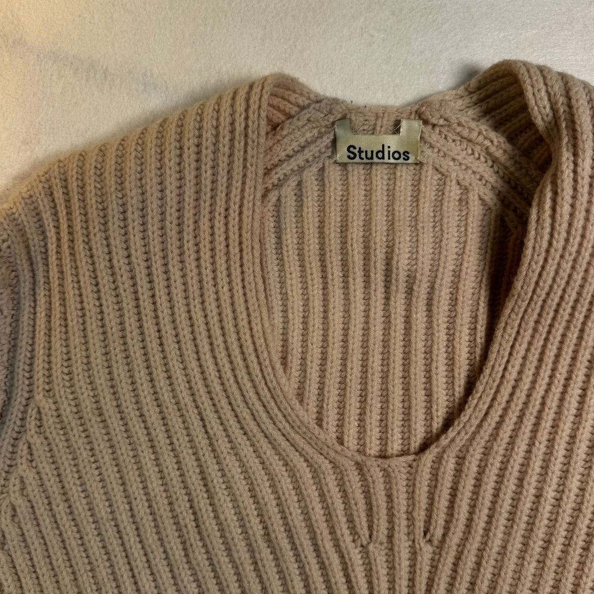 Acne Studios Deborah Ribbed Wool Sweater