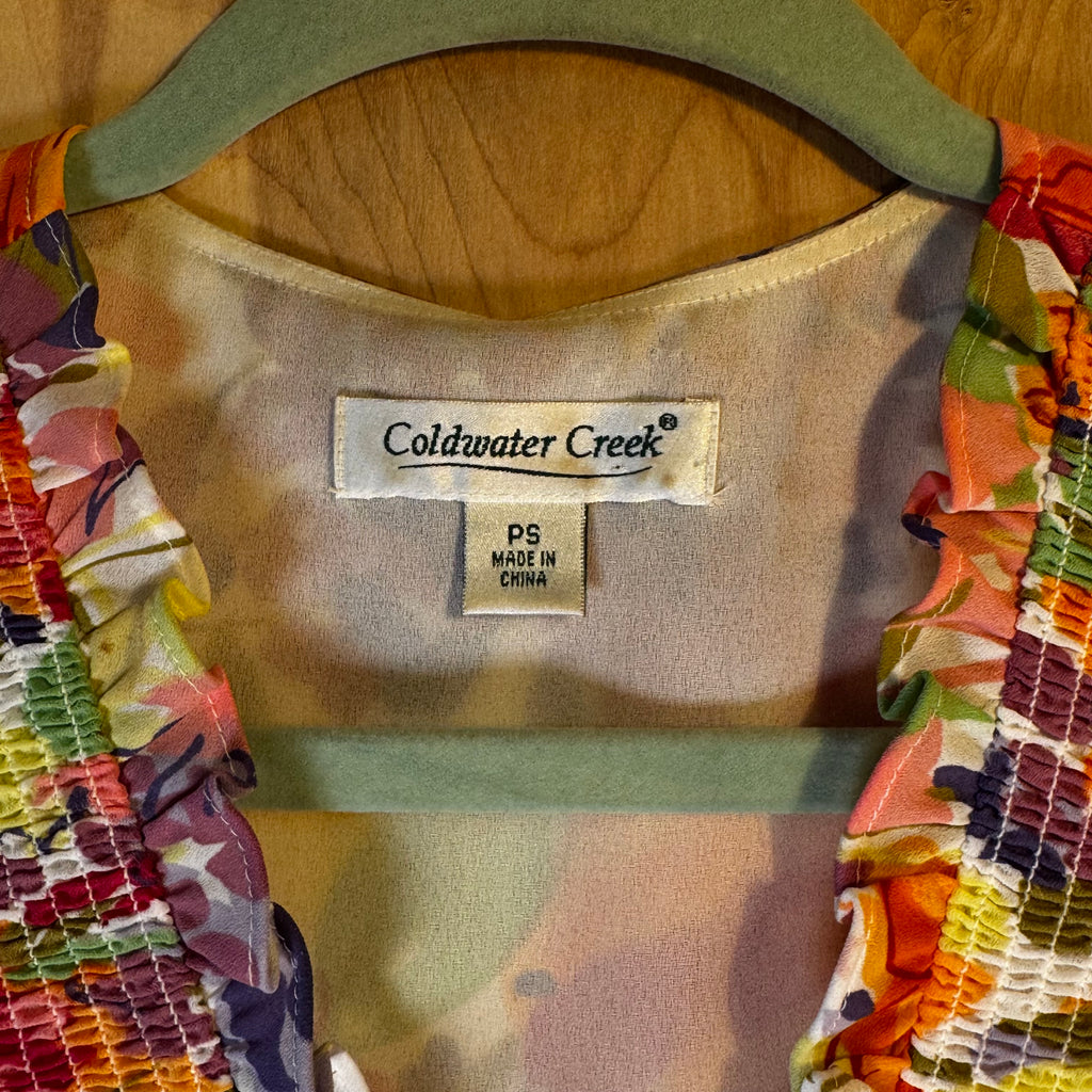 Coldwater Creek Floral Blouse