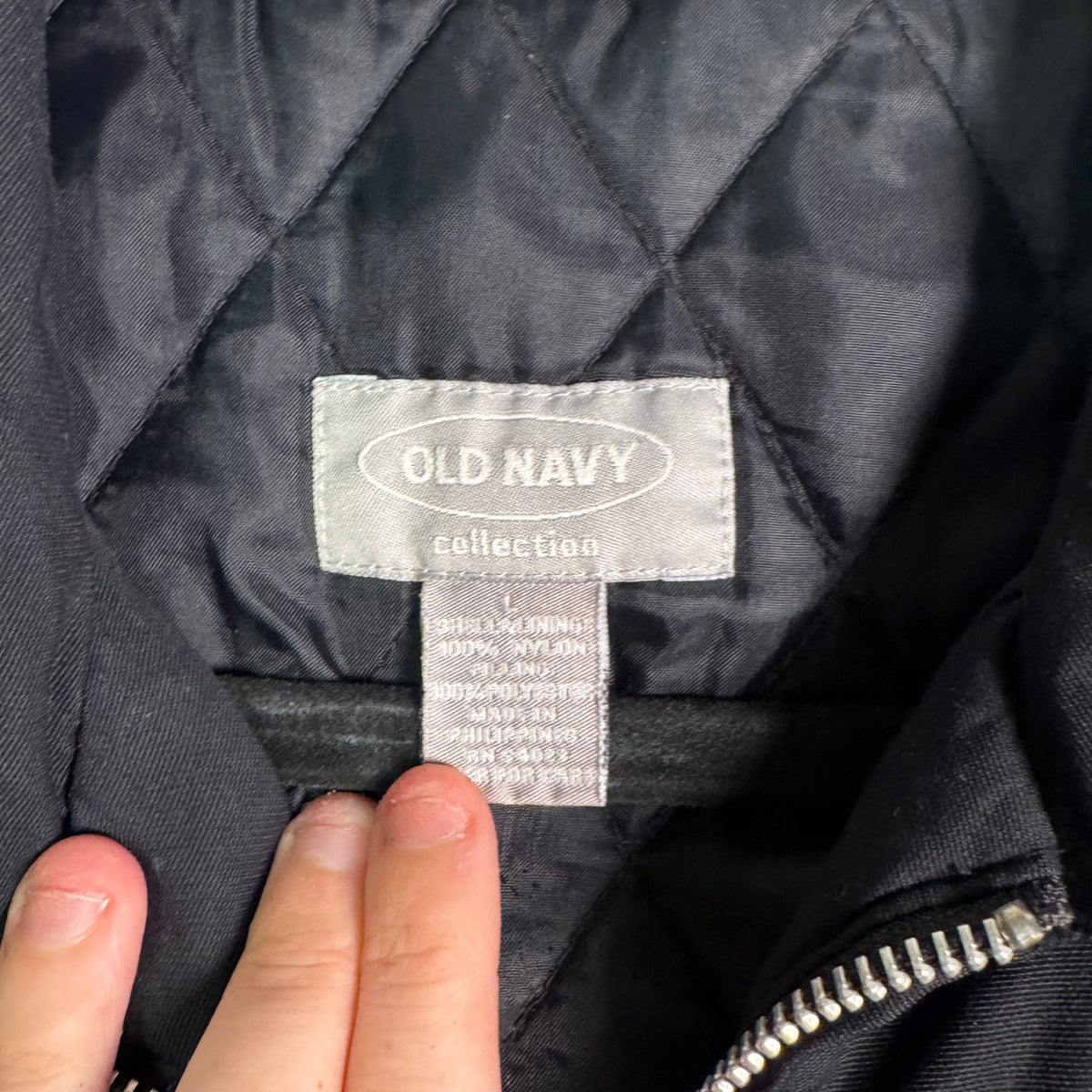 Old Navy Black Harrington Jacket