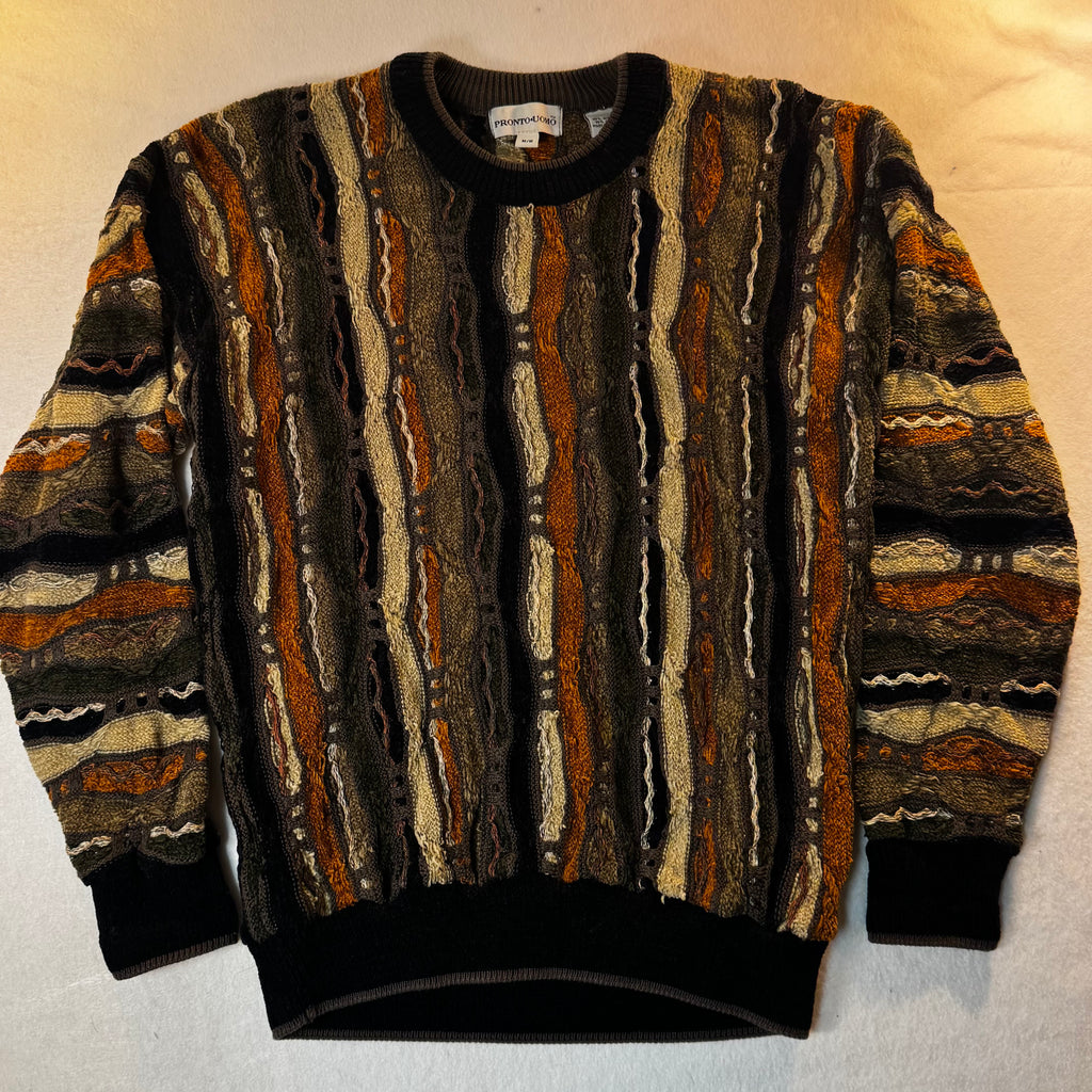 Pronto Uomo 90s 3D knit Sweater