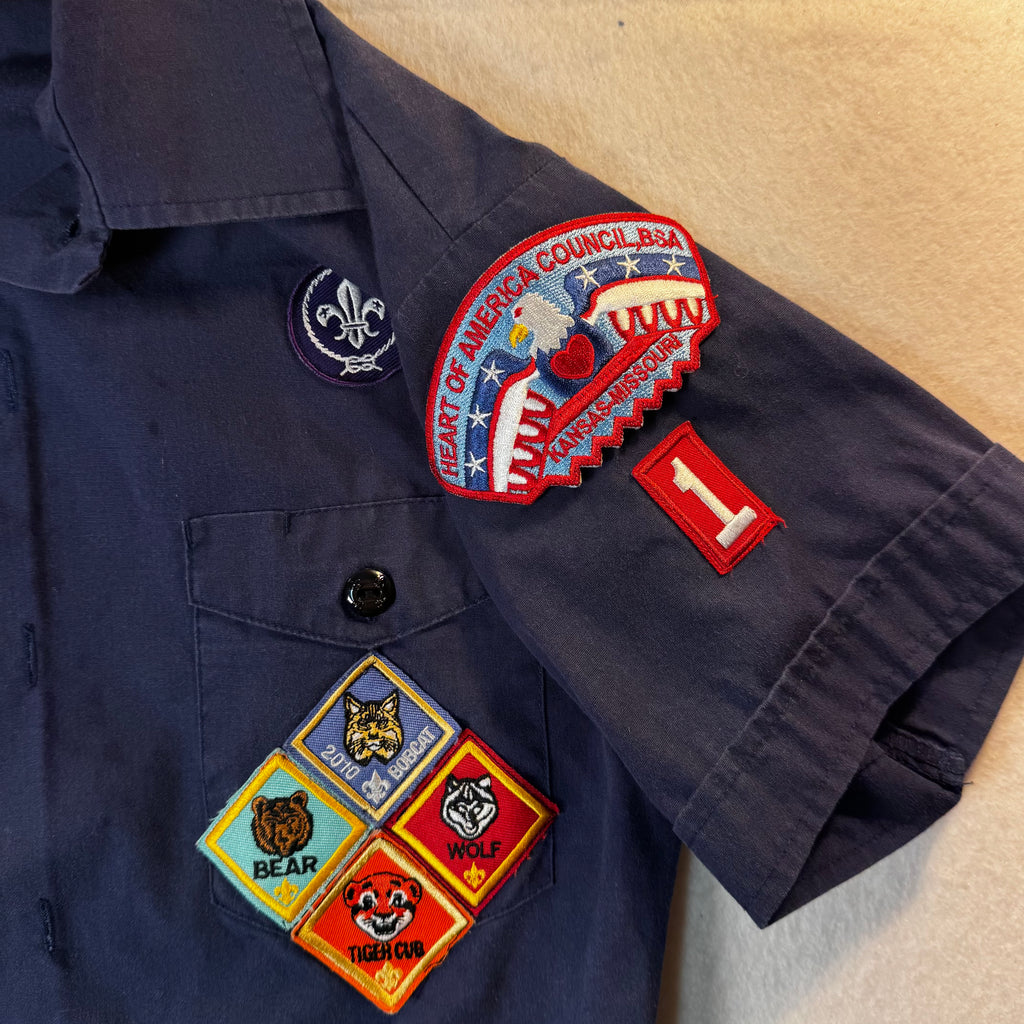 Cub Scouts Navy Uniform top
