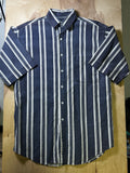 Honors Blue Striped Button-Up