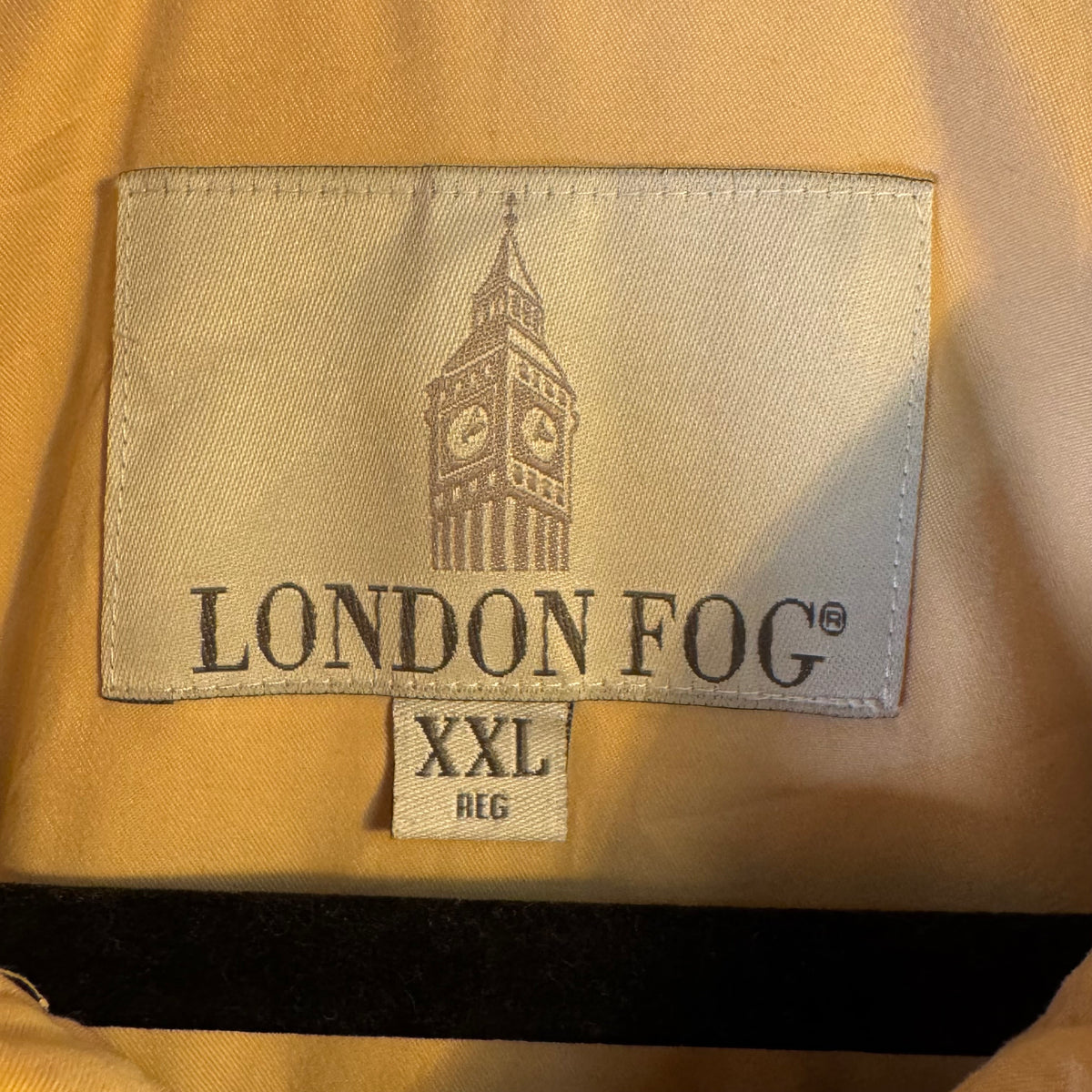 London Fog Cream Golf Jacket 1990s