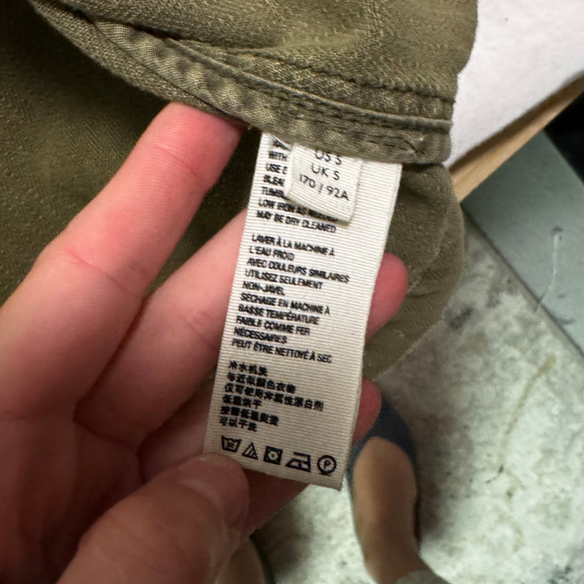 We The Free Olive Trench Coat