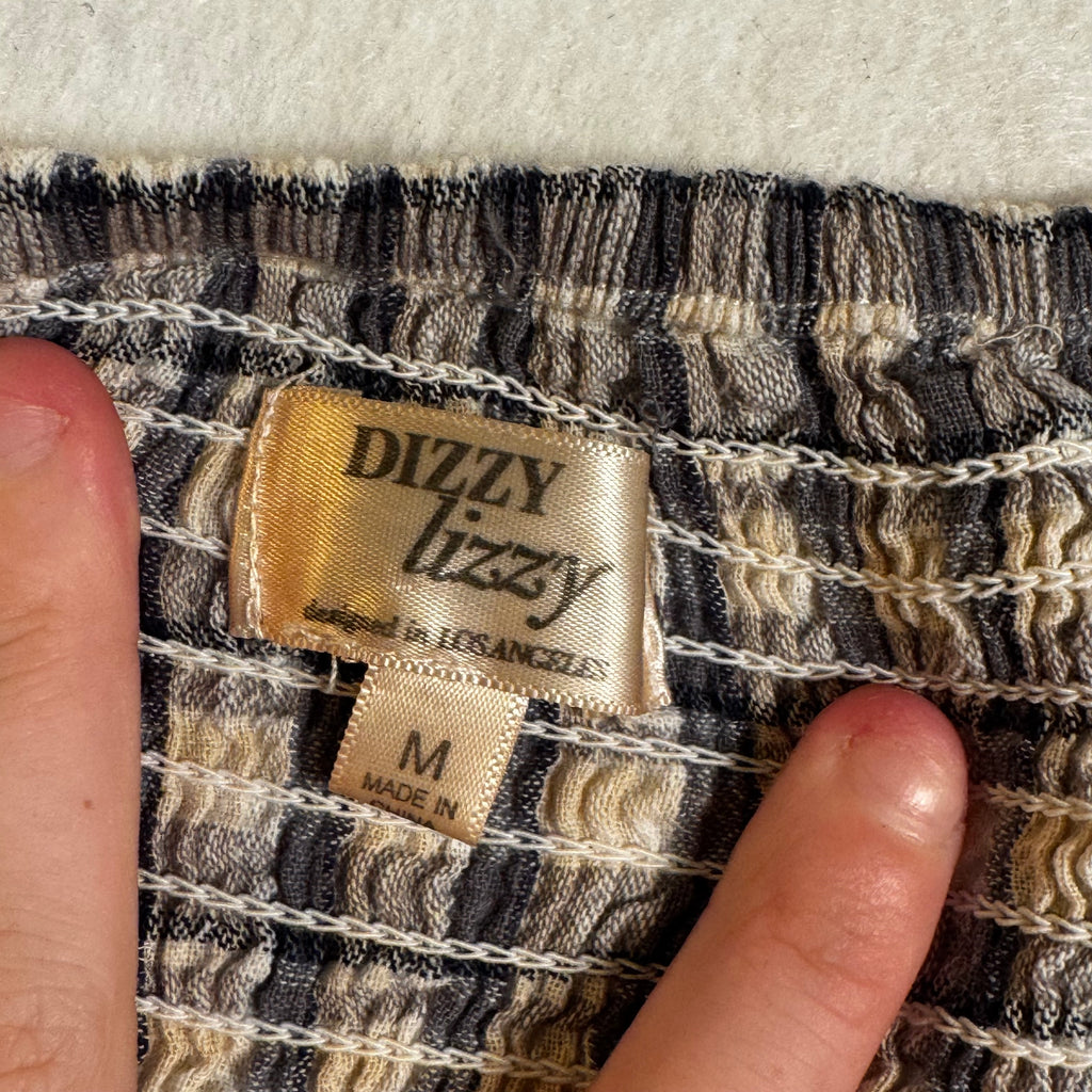 Cotton Plaid Babydoll Dress