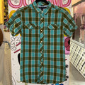 Tommy Hilfiger Green Plaid Button Up