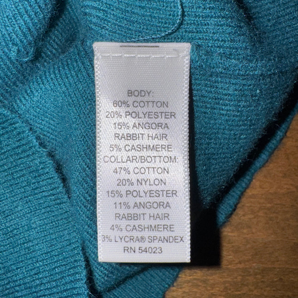 Banana Republic Teal Turtleneck