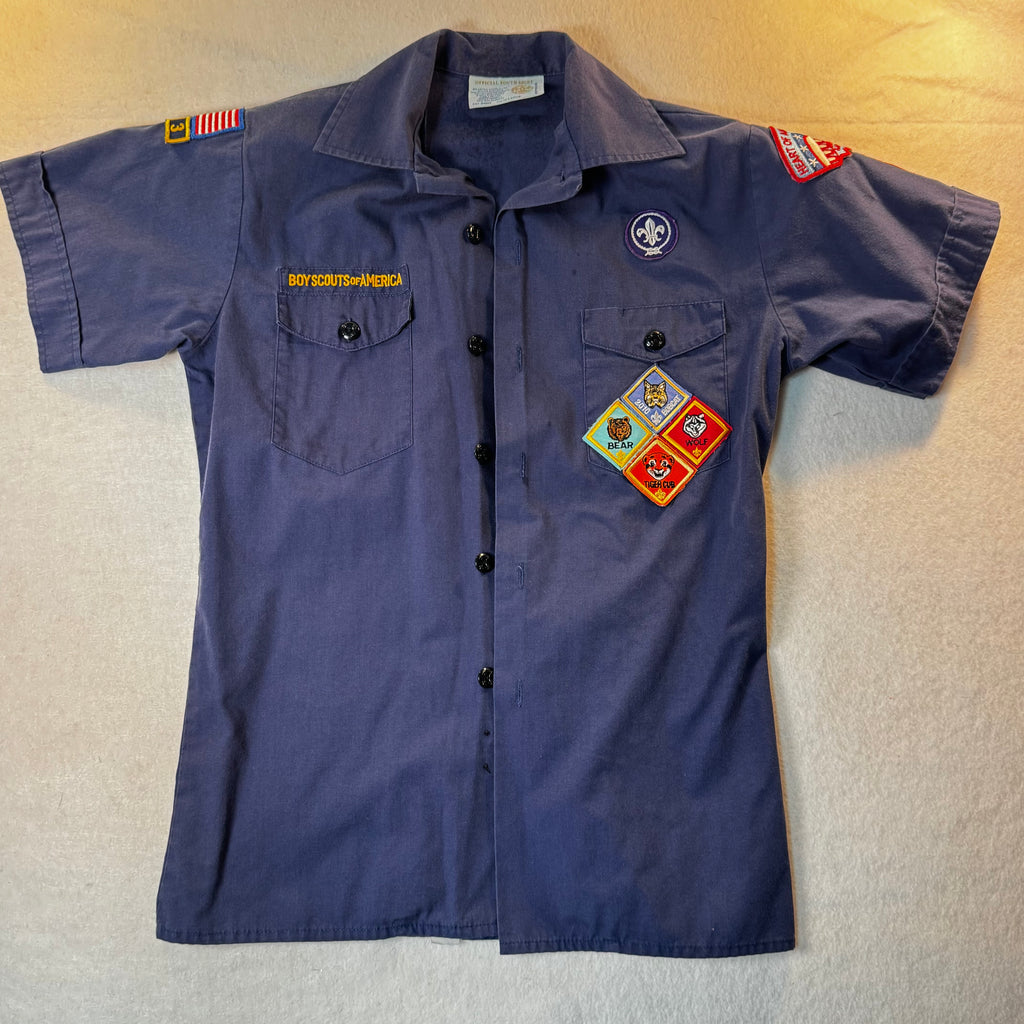 Cub Scouts Navy Uniform top