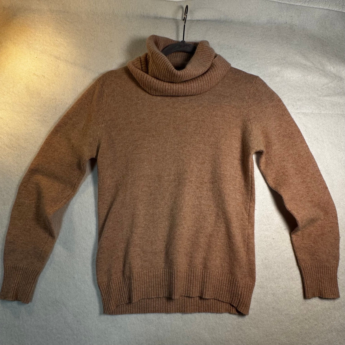 Vintage Angora Blend Cowl Neck Sweater 1980s