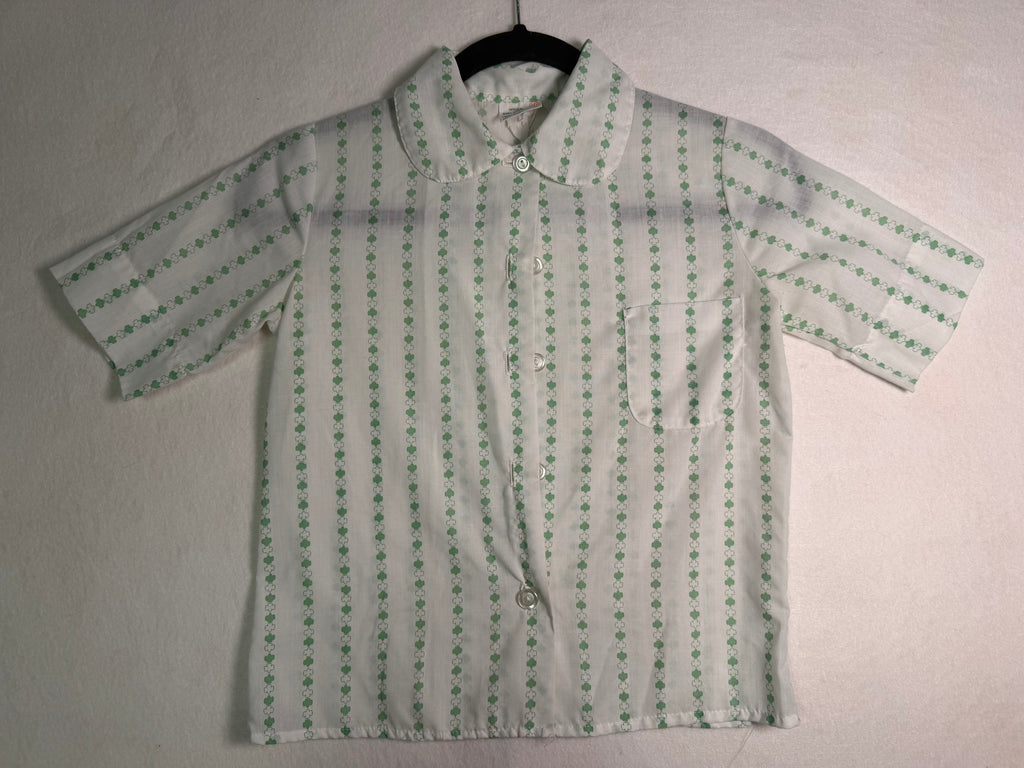 Vintage Official Girl Scouts Uniform Blouse 1970s