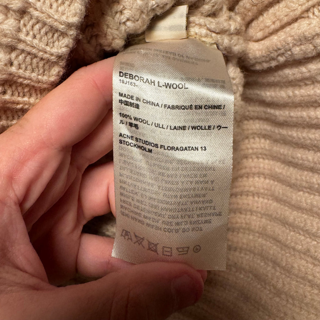 Acne Studios Deborah Ribbed Wool Sweater