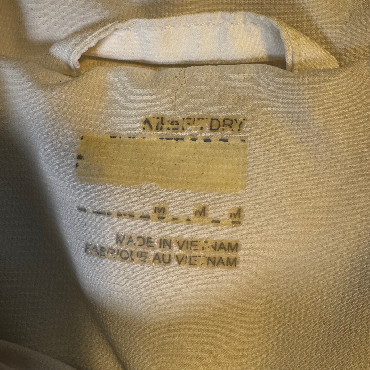 Nike White Track Jacket