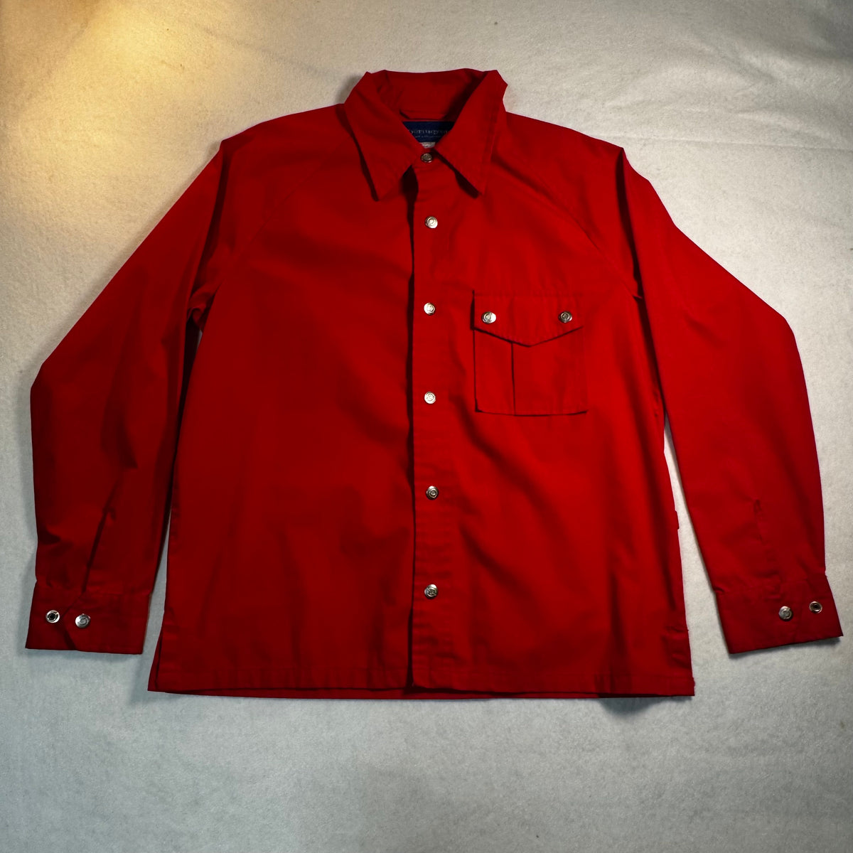 1970s Red Obermeyer WindShirt