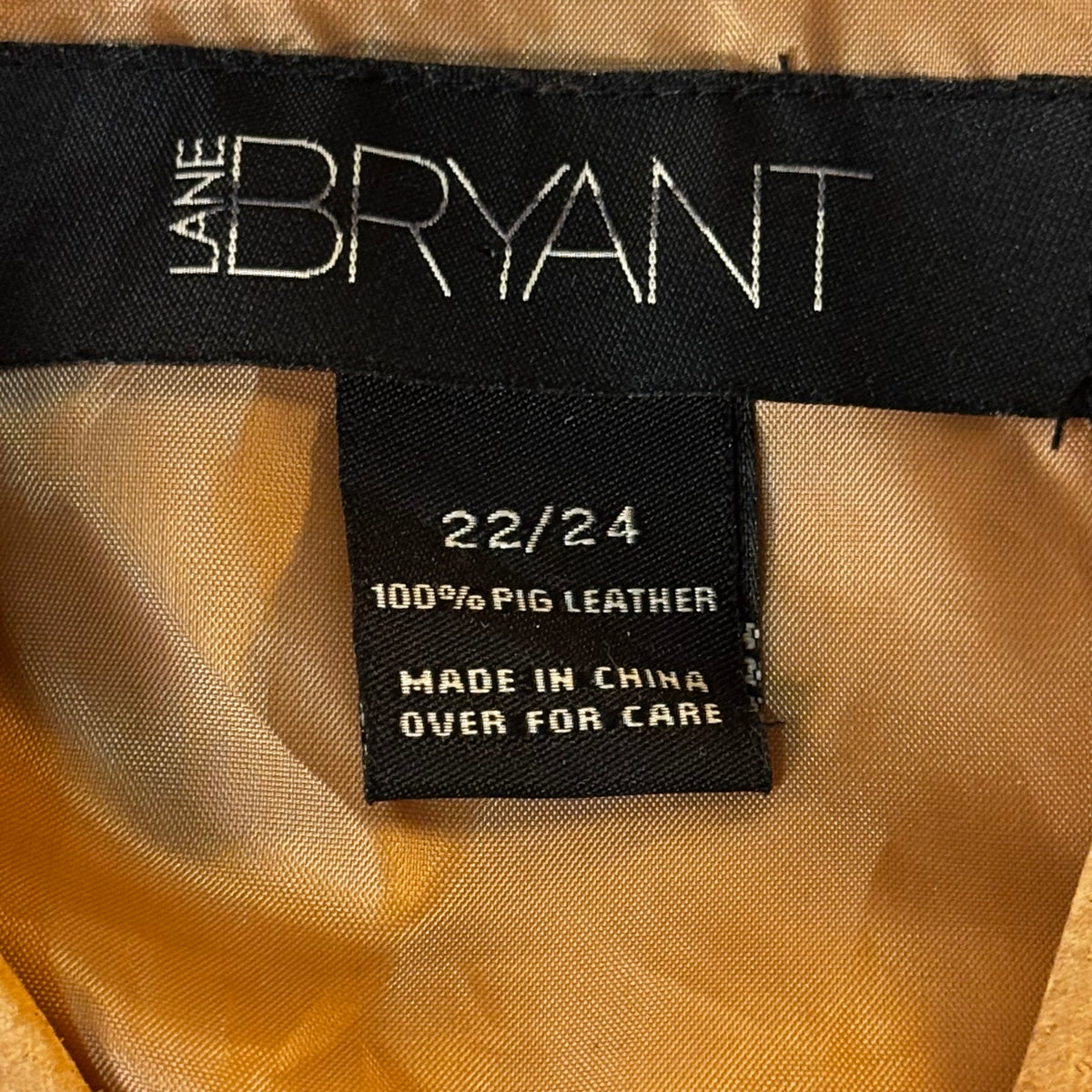 Lane Bryant Suede Leather Jacket