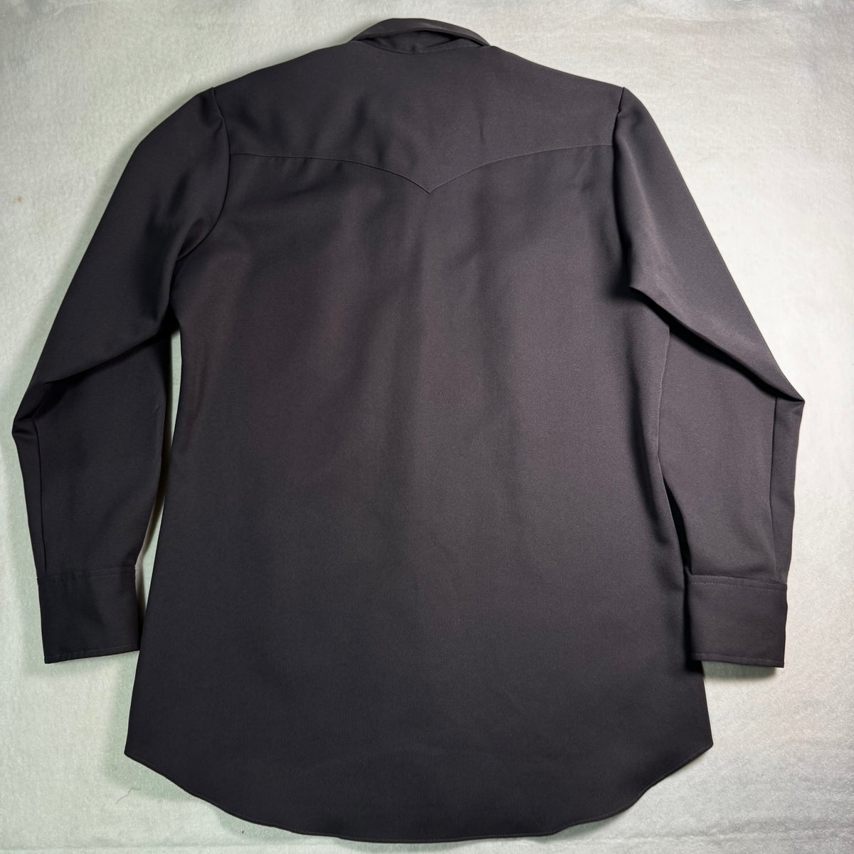 Miller Westernwear Charcoal Wine Yoke Button-Up 1990s