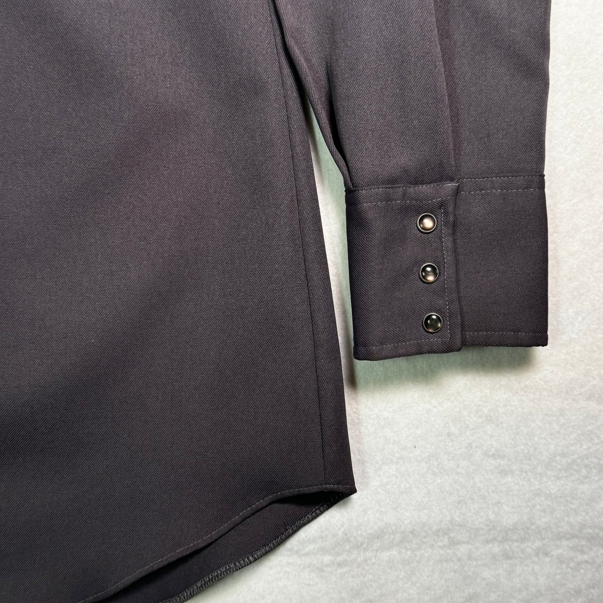 Miller Westernwear Charcoal Wine Yoke Button-Up 1990s