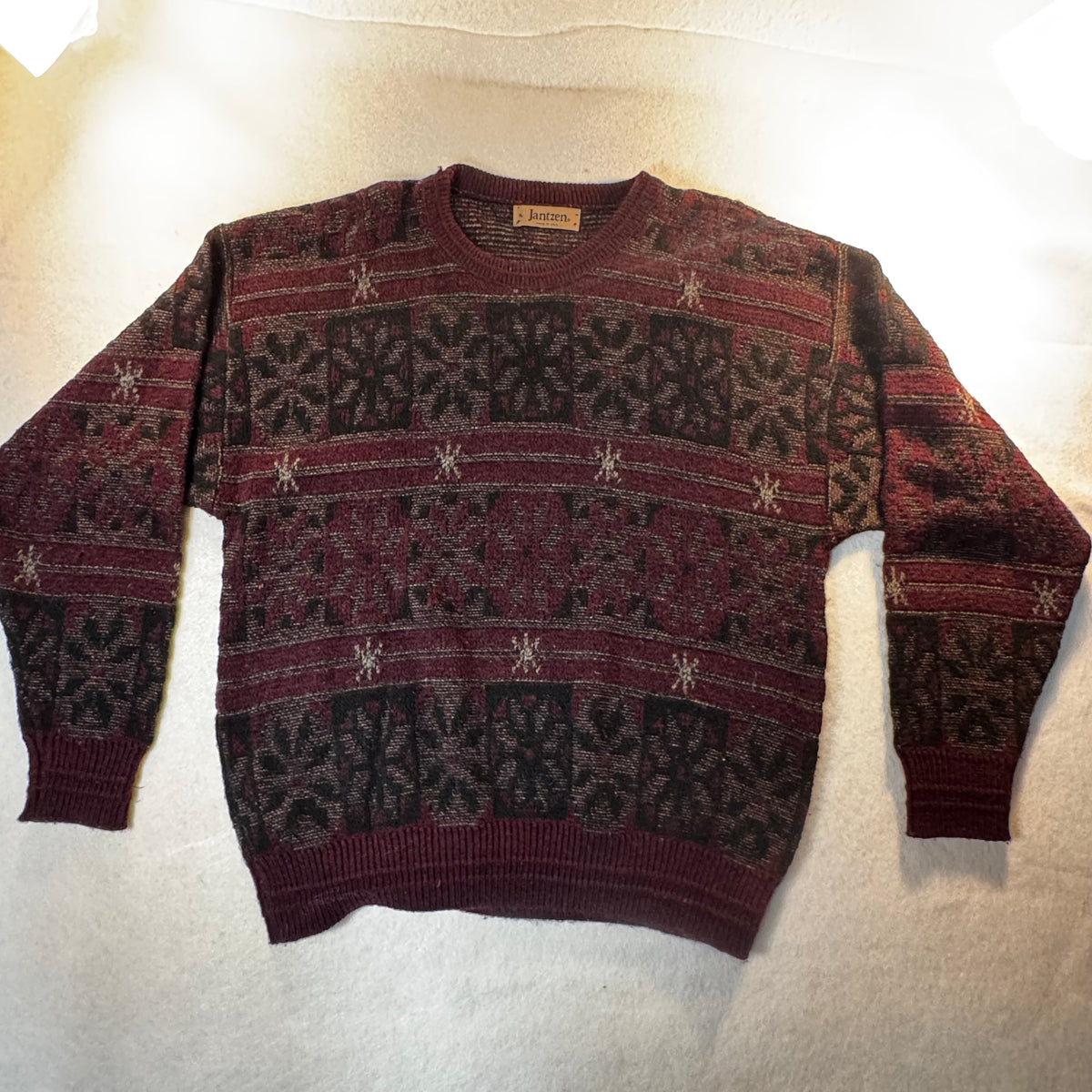 1980s Jantzen Textured knit Sweater